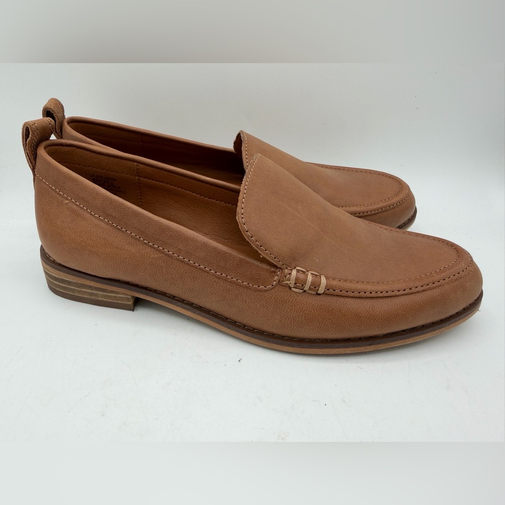 Lucky Brand Brown Leather Loafer Women’s Size 6
